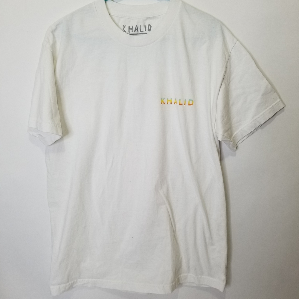 Khalid Free Spirit World Tour Concert T Shirt L